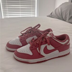 NIKE red/pink dunks